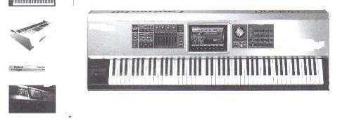 A WORKSTATION SYNTH/KEYBOARD WHICH ALLOWS YOU TO CREATE YOUR OWN MUSIC.  FEATURES INCLUDE:  128 VOICES PRESETS, 256MB WAVE MEMORY, PRESET MEMORY, USER DEFINED MEMORY, PATCH MULTI EFFECTS, 8.5 INCH WIDE VGA (800 X480 DOTS) BACKLIT COLOUR LCD DISPLAY, 16 PADS FOR VELOCITY AND POLYPHONIC AFTERTOUCH SENSITIVE, PITCH/BEND/MODULATION LEVER, CONTROL KNOB X4, CONTROL SLIDER X 8, ASSIGNABLE SWITCH X 2 CONTROLLER, CONNECTIONS TO MIC/GUITAR INPUT JACKS AND COMPUTER.