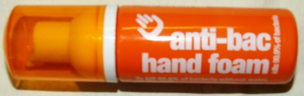 ANTIBACTERIAL HAND SANITISER. FOR USE ON THE HANDS. KILLS 99.9% OF BACTERIA. NO WATER REQUIRED. IN LIQUID FORM THAT IS PACKAGED FOR RETAIL SALE  IN A 50ML PLASTIC PUMP ACTION BOTTLE. INGREDIENTS INCLUDE  AQUA, ALOE BARBADENSIS LEAF JUICE POWDER, COCAMIDOPROPYL BETAINE, PEG 40 HYDROGENATED CASTOR OIL, CHLOROXYLENOL, PARFUM, TOCOPHERYL ACETATE, CITRIC ACID, BENZALKONIUM CHLORIDE, DISODIUM EDTA, METHYLCHLOROISOTHIAZOLINONE, METHYLISOTHIAZOLIONE, LIMONENE, GERANIOL, LINALOOL.