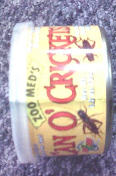 100% FARM RAISED CRICKETS (GRYLLUS LINNAEUS). PACKAGED IN A 35G TUB, PUT UP FOR RETAIL SALE.