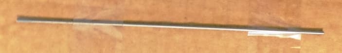 UNCOATED  TUNGSTEN ELECTRODE . USED FOR TUNGSTEN INERT GAS (TIG WELDING). 2 PER CENT CERIATED