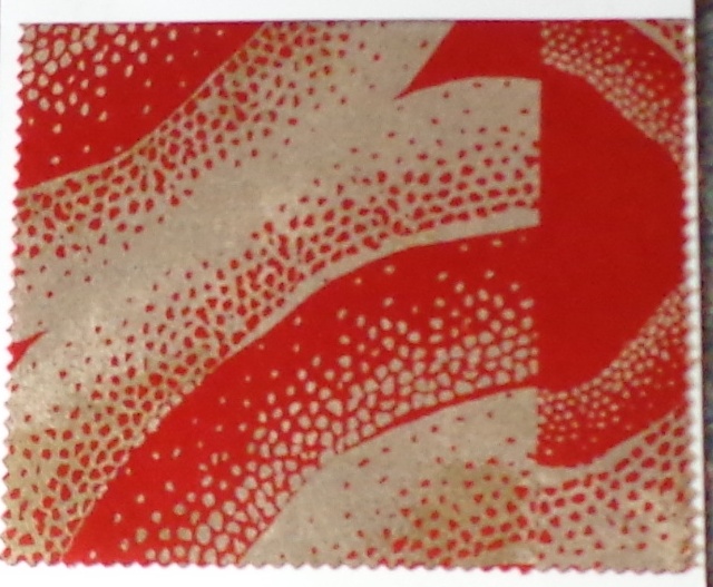 WOVEN COTTON VELVET, WARP CUT PILE FABRIC. MANUFACTURED ON LOOM OTHER THAN HANDLOOM. PRINTED. WEIGHING 320GM2