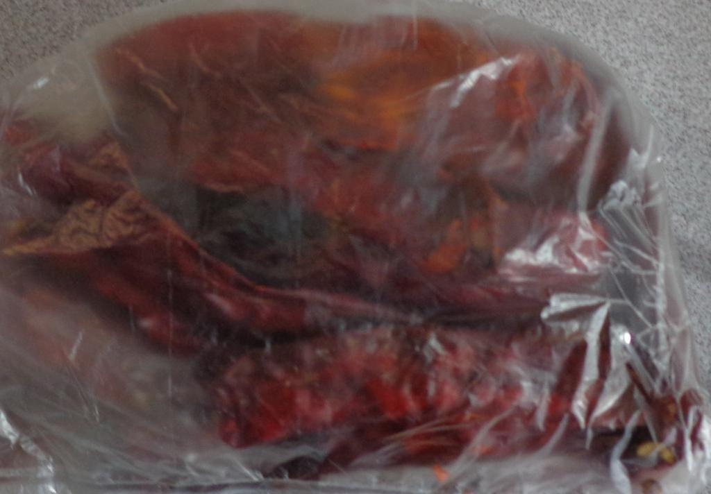 DRIED PEPPERS (CAPSICUM ANNUM LONGUM) FROM GHANA.