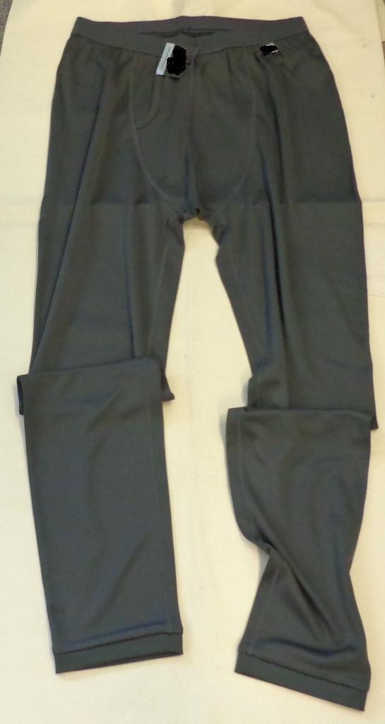 KNITTED MENS LEGGINGS WITH FRONT SIDE FLY OPENING. ENCLOSING EACH LEG SEPARATELY, REACHING DOWN TO THE ANKLE. EMBEDDED WITH ACTIVE CARBON PROVIDING FAST WICKING WHICH IS REACTIVATED AFTER EVERY WASH. BI COMPONENT FABRIC STRUCTURE FOR COMFORT AND WARMTH, 50+UV PROTECTION, FLAT LOCKED SEAMS, SOFT ELASTIC WAISTBAND. MADE FROM 100% POLYESTER. PACKAGED IN A CLEAR PLASTIC BAG.