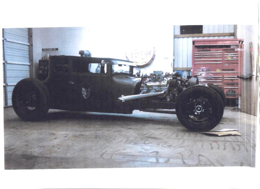 1927 FORD RAT ROD JOKER MOTOR CAR. 2 DOOR. BLACK IN COLOUR. 5700CC ENGINE. AUTOMATIC.  A FORD CAR WITH A MODIFIED CHASSIS. NOT INTENDED TO BE USED FOR ITS ORIGINAL PURPOSE AS A DAILY MEANS OF TRANSPORT. FOR SHOWS ETC.
