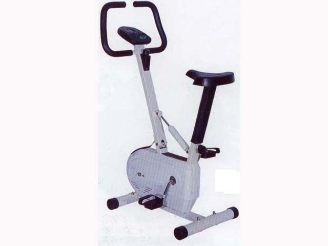 AN ITEM OF EQUIPMENT FOR GENERAL PHYSICAL EXERCISE (TRAINER BIKE) FOR TONING UP VARIOUS MUSCLES OF THE BODY. WITH ADJUSTABLE RESISTANCE MECHANISMS.