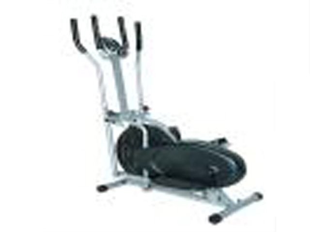 AN ITEM OF EQUIPMENT FOR GENERAL PHYSICAL EXERCISE (ELLIPTICAL BIKE) FOR TONING UP VARIOUS MUSCLES OF THE BODY. WITH ADJUSTABLE RESISTANCE MECHANISMS.