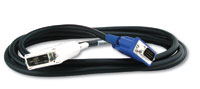 A 2.0 METER HIGH QUALITY DVI-A MALE TO 15-PIN HD MALE ADAPTER.  THIS CABLE ADAPTER PROVIDES CONNECTIVITY SOLUTIONS BETWEEN DIGITAL SOURCES AND VARIOUS DISPLAY DEVICES.