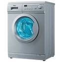 HOUSEHOLD WASHING MACHINE. FRONT LOADING.  MAXIMUM  WASHING CAPACITY 6 KG DRY  LINEN . MAXIMUM SPIN SPEED 1400 RPM. SILVER IN COLOUR.,WASHING EFFICIENCY CLASS A, ENERGY CLASS A, CENTRIFUGAL EFFICIENCY CLASS B.
DIMENSIONS 85.0 H X 59.5 W X 56.5 D CM.
