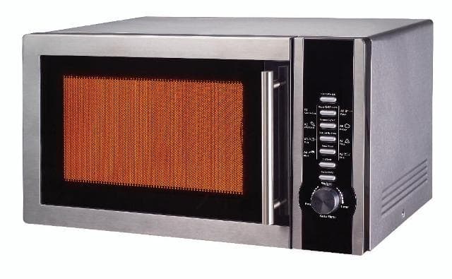 JOG CONTROL MICROWAVE OVEN AND GRILL. THE OVEN IS POWERED BY A 900W MICROWAVE AND THE GRILL BY 1000W QUARTZ GRILL. EACH FUNCTION CAN BE OPERATED INDEPENDENTLY OR TOGETHER. PAINTED OVEN INTERIOR. FEATURES INCLUDE 5 POWER LEVELS FOR BOTH FUNCTIONS. INCLUDES CHILD LOCK,.REHEAT PROGRAMMES,  6 AUTO WEIGHT COOK PROGRAMMES,AUTO WEIGHT DEFROST PROGRAMMES.DIGITAL DISPLAY WITH CLOCK. CAPACITY 0.88 CU.FT/25 LITRES. DIMENSIONS: 30.5 X 47.0 X 40.0 (H/W/D) CMS.
