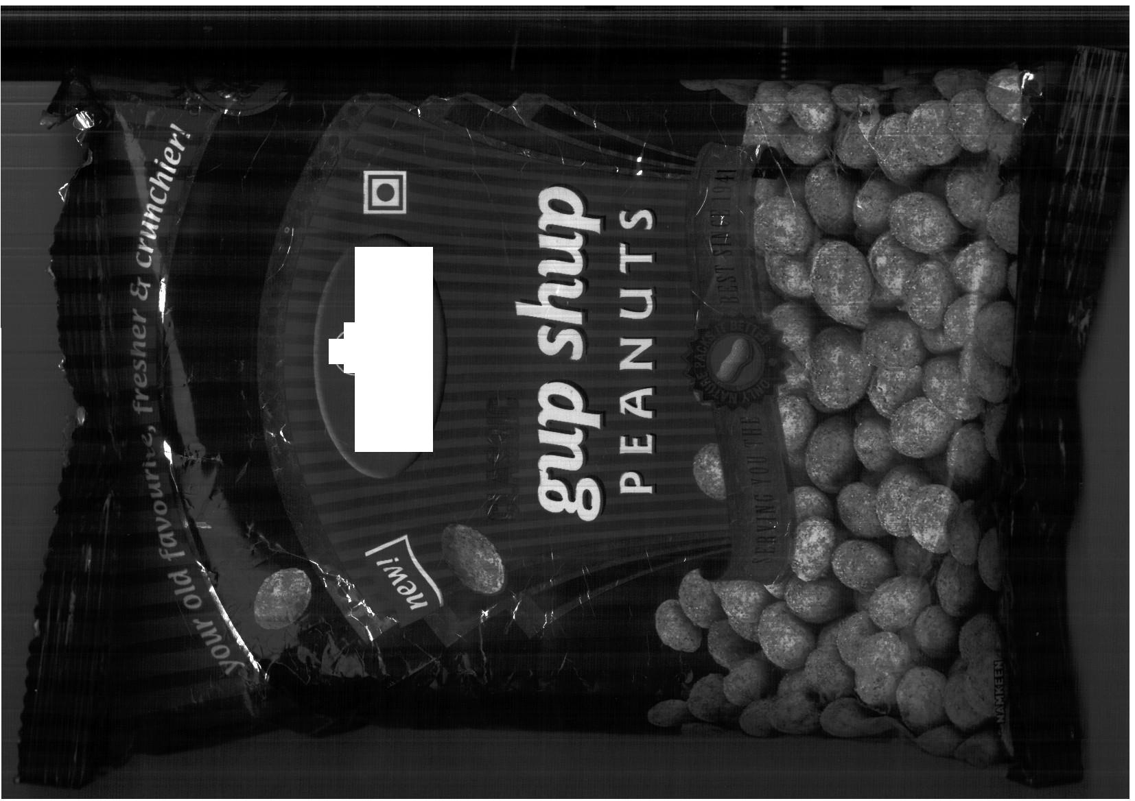 PEANUTS COATED IN SPICES.READY TO EAT SPICY GRAM SNACK. INGREDIENTS PEANUTS, WHEAT FLOUR, STARCH, SUGAR, RICE POWDER AND MIXED SPICE. PACKAGED IN FOIL SACHETS.