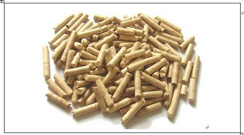PELLETS MADE OF SOYA AND RAPESEED STRAW,  USED FOR ENERGY AND HEAT PRODUCING PURPOSES (BURNED IN BOILERS, ETC) AND FOR ANIMAL BEDDING. USED BY DOMESTIC AND INDUSTRIAL MARKETS.