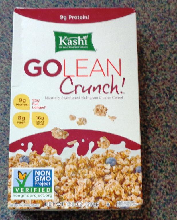 NATURAL MULTIGRAIN NATURALLY SWEETENED CLUSTER CEREAL PACKAGED IN A 391G BOX. INGREDIENTS : SEVEN WHOLE GRAINS AND SESAME BLEND, WHOLE HARD RED WHEAT, BROWN RICE, BARLEY TRITICALE, OATS, RYE, BUCKWHEAT, SESAME SEEDS, SOY FLAKES, BROWN RICE SYRUP, DRIED CANE SYRUP, CHICORY ROOT FIBRE,  WHOLE GRAIN OATS, CANOLA OIL, HONEY, SALT, CINNAMON.
