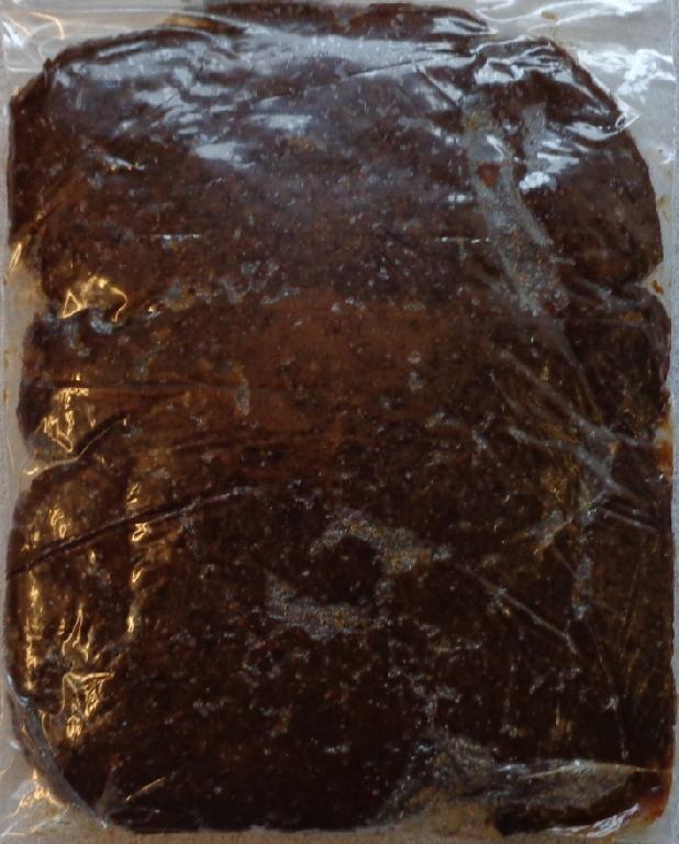 GROUND TURKISH RAISINS COTTONSEED OIL 1.0%. SUGARS 59.19%. PACKAGED IN 15KG BAGS.