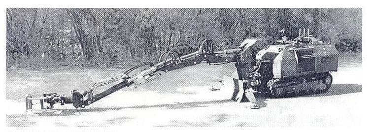 REMOTE CONTROLLED MULTI PURPOSE TRACKED VEHICLE SUITED FOR EOD (EXPLOSIVE ORDNANCE DISPOSAL) COUNTER-IED (IMPROVISED EXPLOSIVE DEVICE) OPERATIONS.
FEATURES INCLUDE HEAVY DUTY ROBOTIC ARM, LIFTING AND EXCAVATING CAPABILITY OF UP TO 400 KG, LONG REACH UP TO 4 METRES, COMPATIBLE WITH VARIOUS QUICK CHANGE FRONT END TOOLS, CAMERA SYSTEM AND EASILY TRANSPORTABLE.