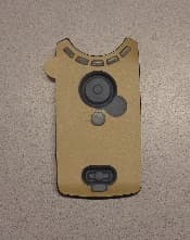 A SPECIFICALLY SHAPED RUBBER KEYPAD THAT IS USED FOR THE OPERATION OF A FINGERPRINT SCANNER. THE KEYPAD PROVIDES THE INITIATION SIGNAL FOR THE DATA INPUT ENTRY ON THE FINGERPRINT SCANNER.