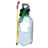 8L GENERAL PURPOSE GARDEN SPRAYER WITH SHOULDER STRAP, ADJUSTABLE SPRAY LANCE AND TRIGGER LOCK. THE PRODUCT HAS A SAFETY PRESSURE RELEASE VALVE AND IS INDIVIDUALLY SHRINK WRAPPED. MANUFACTURED FROM SHATTERPROOF AND FROST RESISTANT MATERIAL.