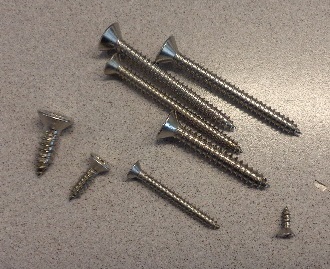 FLAT HEAD, CROSS, HEX SOCKET OR TORX-PIN RECESS, SELF TAPPING THREAD, AB POINT SCREWS MANUFACTURED FROM AUSTENITIC STAINLESS STEEL. FOR USE IN MECHANICAL JOINTING OF METAL, COMPOSITE MATERIALS AND PVCU.