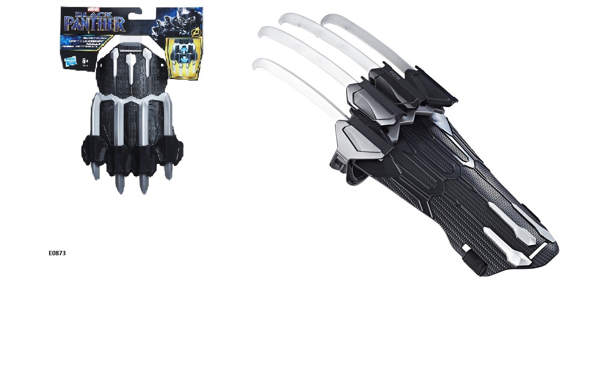 AN ITEM THAT GOES OVER THE BACK OF THE HAND AND WRIST. IT HAS FOUR EXTENDING CLAWS WHICH CAN BE PUSHED IN OR EXTENDED OUT, AND IS INTENDED TO BE USED AS A TOY WEAPON.