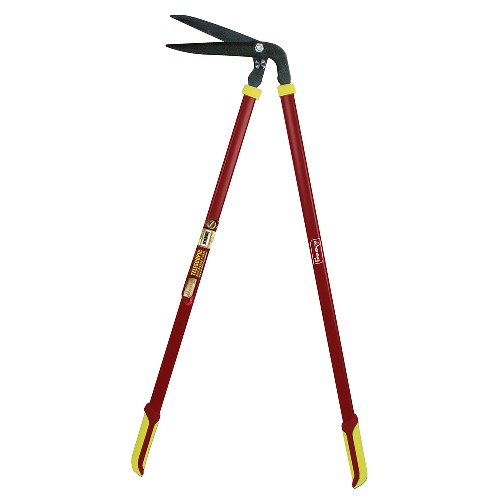 PRO GOLD DELUXE LAWN EDGING, LONG HANDLED  SHEARS. THE HANDLES MEASURE 38IN (97CM)  LONG WITH SOFT GRIPS AT THE TOP OF THE HANDLES. COMPLETE WITH FULL COLOUR LABEL. FOR DOMESTIC USE.