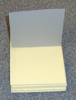 MULTI PURPOSE HOUSEHOLD CLEANING CLOTHS MADE OF 100% VISCOSE. 50 X 35.5 CMS, NON WOVEN. IN PACKS OF FIVE, PUT UP FOR RETAIL SALE