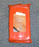 A PACK OF 30 WOOD AND FURNITURE POLISH WIPES IMPREGNATED WITH A NONIONIC SURFACTANT, CATIONIC SURFACTANTS AND DISINFECTANT. PUT UP FOR RETAIL SALE IN A RED PACKET.