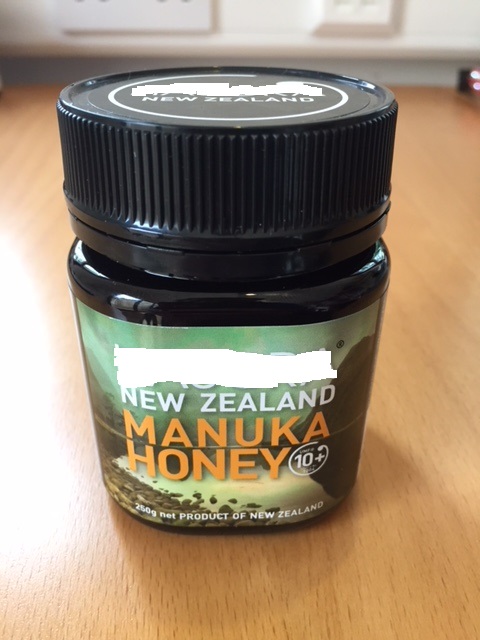 NATURAL MANUKA HONEY. HAS A UMF (UNIQUE MANUKA FACTOR) OF 10+. PUT UP FOR RETAIL SALE IN JARS OF 250 GRAMMES.