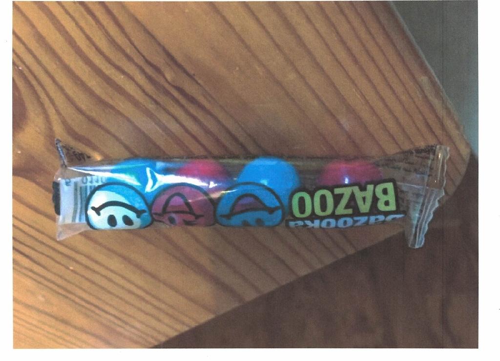 CHEWING GUM IN THE FORM OF MINI BALLS WITH MORE THAN 60% SUCROSE/INVERT SUGAR