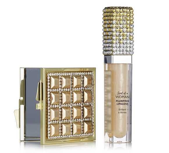 A PLUMPING LIPGLOSS 6.5ML PACKAGED WITH A WOMANS COMPACT MIRROR. NOT CONSIDERED TO CONSTITUTE A SET. THE COMPACT MIRROR WILL BE CLASSIFIED ELSEWHERE IN THE TARIFF.