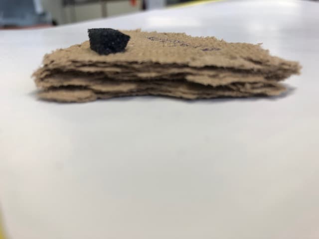 FIBREBOARD WITH A DENSITY OF 0.5g/cm3 BUT NOT EXCEEDING 0.8g/cm3. THE PRODUCT IS IMPORTED IN SHEETS 1219MM X 1828MM IN SIZE. IT IS SURFACE COVERED WITH A THIN POLYETHER FOAM COVERING. THE PRODUCT IS USED IN THE MANUFACTURE OF WALL HANGING NOTICE BOARDS .