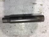 A PART OF A MOTOR VEHICLE AXLE. MANUFACTURED FROM A HIGH-CARBON NON-ALLOY STEEL ELECTRIC RESISTANCE WELDED, DRAWN OVER MANDREL TUBING MACHINED AND SWAGED TO A SPECIFIC CUSTOMER DRAWING, WITH PRECISE TOLERANCES AND DIMENSIONS FOR THE MANUFACTURE OF AXLES FOR A SPECIFIC VEHICLE MODEL. MEASUREMENTS 528.9 MM IN LENGTH, WITH A DIAMETER OF BETWEEN 101.6 MM (AT ONE END) AND 101.74 MM (AT THE OTHER END)