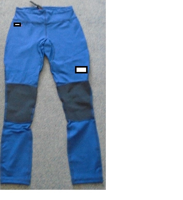 UNISEX LEGGINGS. WITH ELASTICATED WAIST WITH DRAWSTRING TIGHTENING,. ENVELOPING EACH LEG SEPERATELY. 4 WAY STRETCH, LIGHT WEIGHT, QUICK DRYING, 50+ UV PROTECTION, MADE FROM 88% NYLON AND 12% ELASTANE. THE LEGGINGS ARE DARK BLUE IN COLOUR WITH ABRASION RESISTANT REINFORCEMENT AT KNESS AND SEAT IN BLACK. COMPANY LOGO PRINTED ON ONE LEG AND THE WORD RACE ON RIGHT HIP. WITH FLAT LOCKED SEAMS FOR COMFORT. HEMMED.