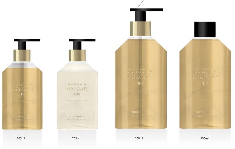 ORANGE AND BERGAMOT SHOWER GEL
PACKAGED IN A 500ML PLASTIC CONTAINER WITH A PUMP DISPENSER. PUT UP FOR RETAIL SALE.