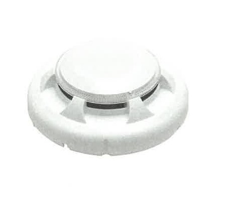 THE EVCA-P IS A CONVENTIONAL OPTICAL SMOKE SENSOR WHICH UTILISES THE LIGHT SCATTER SENSING PRINCIPLE: UTILISING AN ORANGE LIGHT EMITTING DIODE (LED) & A PHOTO DIODE WITHIN ITS SENSING CHAMBER. WHEN SMOKE ENTERS THIS CHAMBER, THE PHOTO DIODE SENSES INCREASED INFRA-RED LIGHT SCATTERED BY THE SMOKE PARTICLES & THE DETECTOR THEN GOES INTO ALARM MODE. THIS PRODUCT COMPRISES A POLYCARBONATE ABS PLASTIC CASING CONTAINING METAL FASTENERS, SCREWS & CONNECTORS PLUS A POPULATED PRINTED CIRCUIT BOARD WITH THE SENSING CHAMBER PLUS AN INSECT PROTECTION MESH ATTACHED. THE 360-DEGREE OMNIVIEW LED FITTED SERVES ONLY TO INDICATE WHEN THE DETECTOR IS IN ALARM MODE - IT IS INTENDED ONLY TO TRIGGER AN ALARM UPON DETECTION OF SMOKE. THIS PRODUCT CANNOT BE USED ON A STAND-ALONE BASIS AND DOES NOT HAVE AN INTEGRAL SOUNDER OR RECORDING DEVICE. CAN BE SOLD SINGLY IN ITS OWN SMALL CARDBOARD BOX IT IS MORE COMMONLY DESPATCHED IN LARGER CARDBOARD BOXES CONTAINING 10 OR 100 UNITS.