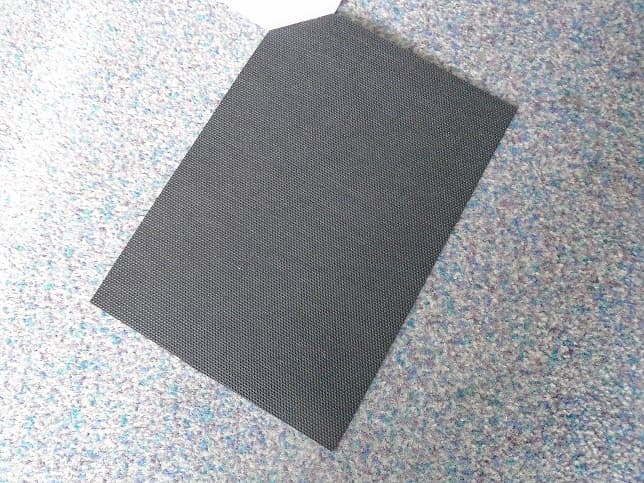 NONWOVEN TEXTILE OF MAN-MADE SPUNBOND STAPLE FIBRES OF POLYPROPYLENE.  BLACK IN COLOUR. 
PRESENTED ON JUMBO ROLLS 2.7, 3, 3.2  X APPROX 2000 LINEAR METRE.
WEIGHING 100 GRAMS PER METRE SQUARED.