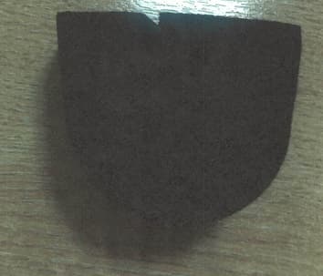 A NEOPRENE CONDUIT GASKET, USED TO WATERPROOF A PROTECTIVE COVER. THE GASKET IS TO BE PLACED AROUND AN EXPOSED CONDUIT TO KEEP WATER OUT OF SURFACE MOUNTED CALL POINTS AND PUSH BUTTONS.