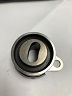 THIS ITEM IS A PART OF A COMPONENT OF A PULLEY TENSIONER BEARING SYSTEM.  THE ITEM CONSISTS OF A DOUBLE ROW OF BALL BEARINGS, AND HAS A SPECIALIST FIXING TO ATTACH IT TO THE PULLEY MOUNTING PLATE/BRACKET.  THE ITEM IS ONE OF FOUR COMPONENTS THAT MAKES UP A PULLEY BEARING.  THE OTHER ITEMS ARE A BRACKET, BOLT AND WASHER.  THE COMPLETE ASSEMBLED PRODUCT IS A FAN BELT TENSIONER PULLEY WHICH IS USED SOLELY ON INTERNAL COMBUSTION ENGINES FOR MOTOR VEHICLES.  THIS PART IS MADE FROM STEEL.