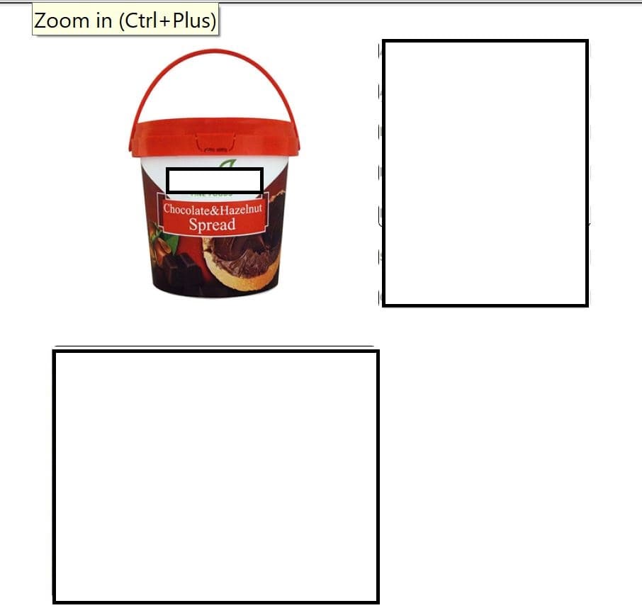 CHOCOLATE AND HAZELNUT SPREAD WITH COCOA. PACKAGED IN A 400G TUB
INGREDIENTS: SUGAR, VEGETABLE OIL, WHEY POWDER, COCOA POWDER, HAZELNUT PASTE, SKIM MILK POWDER, EMULSIFIER (SOY LECITIN) NATURAL INDENTICAL FLAVOURS, HAZELNUT, VANILLIN.