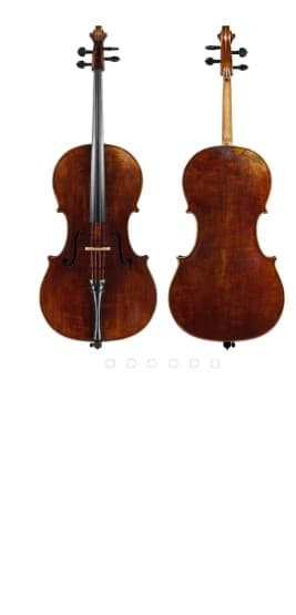 A CELLO BY CARLO CARLETTI.

THIS CELLO WAS HAND CRAFTED IN AROUND 1924 AND IS LABELLED BY LUIGI SOFFRITI.  THE CELLO IS MADE FROM FLAMED LOMBARDY POPLAR AND IS OF A DEEP BROWN-RED VARNISH.

THE WORK OF CARLO CARLETTI IS EXHIBITED IN MUSEUMS, AND HIS INSTRUMENTS ARE SOUGHT AFTER BY COLLECTORS WORLDWIDE.