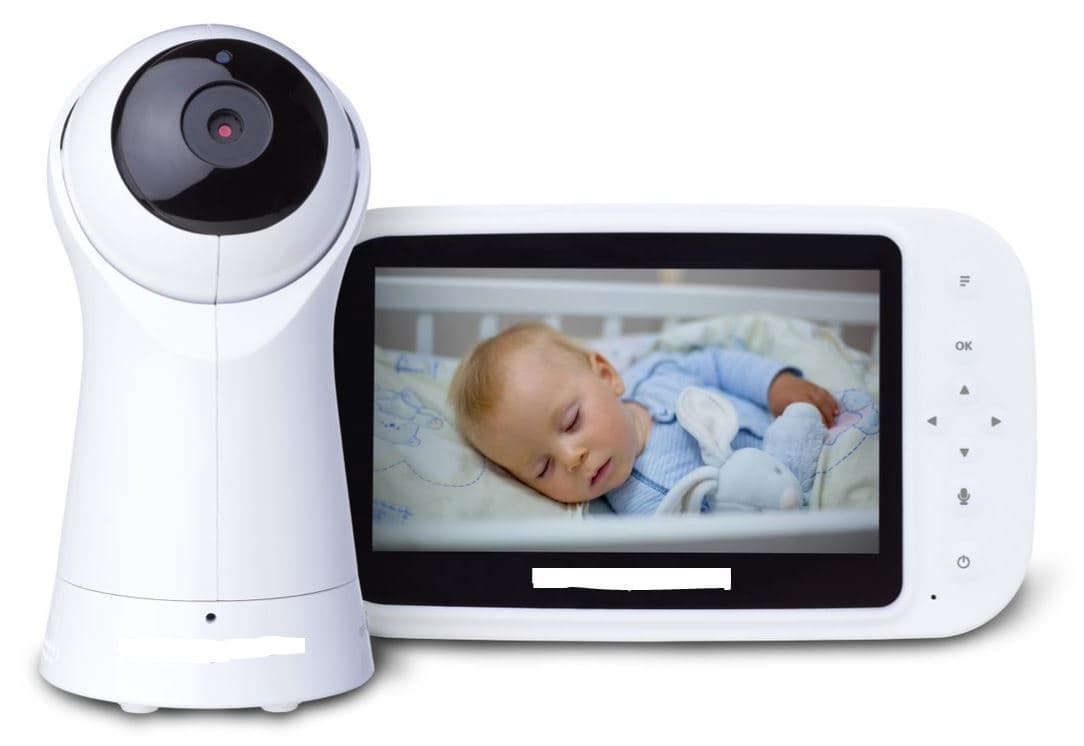 A 2.4GHZ VIDEO AND AUDIO BABY MONITOR. A DIGITAL CAMERA IS USED TO CAPTURE THE IMAGE OF BABY. 5" TFT LCD IS BUILT-IN THE PARENT UNIT FOR DISPLAYING THE IMAGES OF THE BABY. PARENTS CAN MONITOR THE BABY IN DIM LIGHT CONDITION WITH THE FEATURE OF AUTOMATIC NIGHT MODE FUNCTION. PARENTS CAN REMOTE CONTROL THE POSITION OF THE CAMERA TO OBTAIN THE BEST VIEW OF THE BABY. A HIGH SENSITIVITY MICROPHONE ALLOWS PARENTS TO MONITOR EVERY MOTION, VOICE OR NOISE CAPTURED FROM THE BABY.