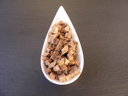 FREEZE DRIED BEEF FOR HUMAN CONSUMPTION. 

INGREDIENTS: BEEF, SALT. THE PRODUCT IS PACKED INTO FOIL BAGS AND CARDBOARD OUTER.


PRODUCED FROM INDIVIDUALLY QUICK FROZEN COOKED BEEF, COOKED, CUT INTO STRIPS, IQF FROZEN, AND FREEZE DRIED IN THE UK.