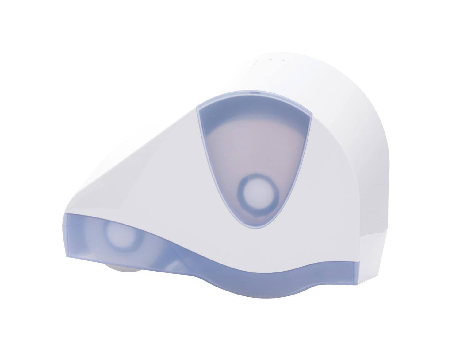 MANUAL TOILET PAPER DISPENSER FOR USE IN WASHROOMS.

THE DISPENSER IS A SIMPLE MECHANICAL UNIT THAT DISPENSES TOILET ROLL WHEN PAPER PULLED FROM UNIT. MADE FROM PLASTIC (ABS), THESE UNITS ARE A PERMANENT INSTALLATION ON A TOILET CUBICLE WALL USING 3 SCREWS.