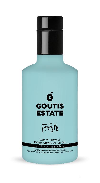 Extra Virgin olive oil, put up in bottles of 100 ml, 250 ml, 500 ml, 3 ltr and 5 ltr.