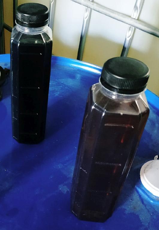 Βαρύ λάδι πετρελαίου (πετρέλαιο εξωτερικής καύσης), μαύρου χρώματος,  έντονης πετρελαιοειδούς οσμής. Το προϊόν προορίζεται για άλλες χρήσεις και η περιεκτικότητά του κατά βάρος σε θείο υπερβαίνει το 0,5%.