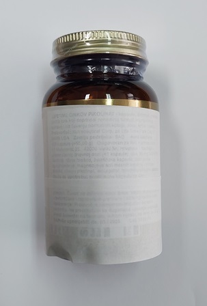 Dodatak prehrani u kapsulama, pakiran u staklenu bočicu sa 100 kapsula. 
Proizvod sadrži 30 mg cinka (kao cinkov pikolinat) 
Ostali sastojci: rižino brašno, želatinska kaspsula, tvari protiv zgrudnjavanja: magnezijeve soli masnih kiselina i silicijev dioksid, cinkov pikolinat, emulgator: mikrokristalinična celuloza.
Preporučena dnevna doza 1 kapsula  dnevno.