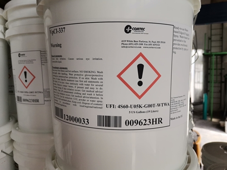 Pripravak za zaštitu metala od korozije  u obliku vodene otopine. Ne sadrži naftna ulja.
Upotrebljava za zaštitu rubova cijevi, snopova cijevi ili za zamagljivanje praznih prostora, rezervoara, kontejnera i raznih žičanih koluta. Isporučuje se u kanistrima od 19 litara i metalnim bačvama od 208 litara.