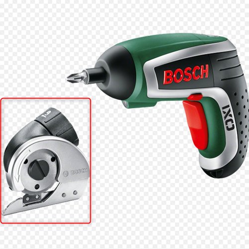 A termék ötvözött gyorsacélból készült vágóadapter.
A termék 6 mm vastagságig vág kartont, szőnyeget, PVC padlóborítót (linóleumot). Az IXO akkumulátoros csavarozó kéziszerszámgépre csatlakoztatható cserélhető szerszám. (A kéziszerszám nem része a határozatnak.)
A termék anyaga: műanyag és nem rozsdamentes acél, a munkavégző részének (penge) anyaga: ötvözött gyorsacél (W6Mo5Cr4V3).