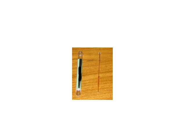 A MOULD MADE OF GLASS, HAVING A LINEAR COEFFICIENT OF EXPANSION NOT EXCEEDING 5 X 10-6 PER KELVIN WITHIN A TEMPERATURE RANGE OF 0 DEGREES CELSIUS TO 300 DEGREES CELSIUS.

THE GLASS MOULD IS SUBSEQUENTLY USED IN THE MANUFACTURING PROCESS OF A CATHETER.