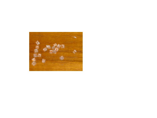 ACYLIC MULTIPOLYMER IN PRIMARY FORM; PRESENTED IN PELLET FORM.  THE PELLETS ARE OF AN IRREGULAR SHAPE.