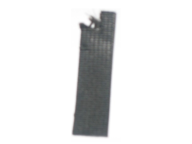 NARROW WOVEN FABRIC WEBBING MEASURING 2 CM WIDE AND PRESENTED ON 100 METRE ROLLS;  USED IN THE MANUFACTURE OF RUCK SACKS.