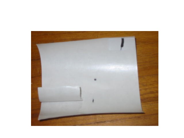 BLANK SELF-ADHESIVE PAPER LABELS.